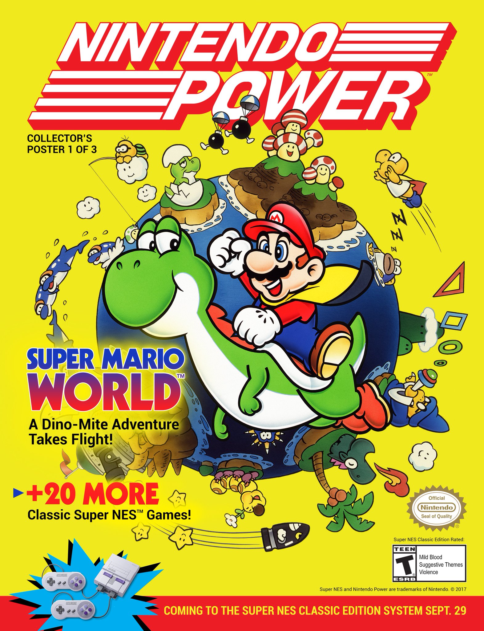 Nintendo Power Super Mario Snes classic